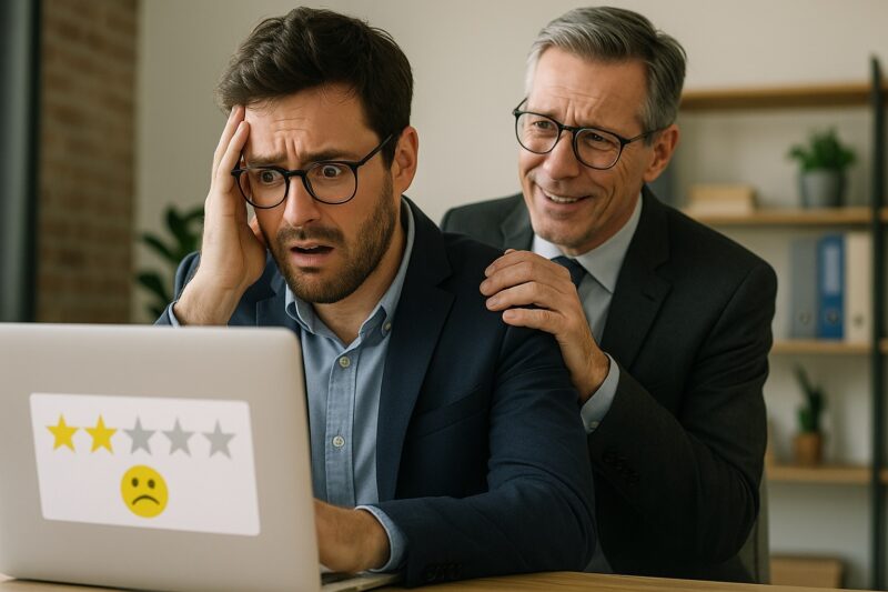 Recensioni negative responsabilità piattaforme